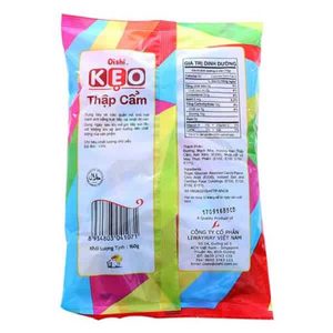 ลูกอมโออิชิ รสผลไม้รวม แบบแข็ง 160 กรัม ถุง ขนมหวานหลากสี - Product Image 2
