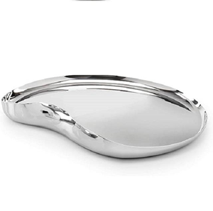 Platos Metálicos Modernos para Cocina, Plato para Dulces, Plato para Servir en Bodas, Bandeja para Servir Comida en Fiestas Interiores y Exteriores - Product Image 1