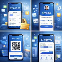 Desarrollo de Aplicaciones Móviles para Android, iOS, Mac y Linux con Sistema de Pago en Línea, Plataforma Segura, Versión en Stock con Conexión a Internet