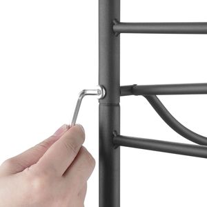 Portabottiglie d'acqua a 4 livelli per carichi pesanti, porta borracce da 5 galloni, scaffale singolo per 4 bottiglie, portaoggetti multiuso - Product Image 5