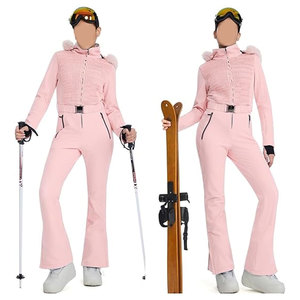 Traje de Esquí de una Pieza, Ajustado, Impermeable, Cortavientos, para Snowboard, Invierno, Aire Libre, Aislado, Mono de Nieve - Product Image 3