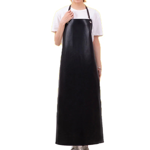 Durable polyester <b>kitchen</b> <b>apron</b> customized design with button closure short sleeve unisex style for professional <b>kitchen</b> use - Product Image 3