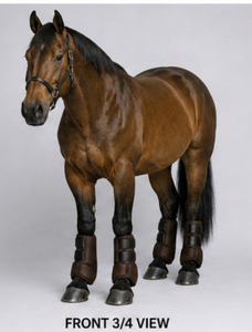 Bottes de protection équestres en néoprène respirantes, absorbant les chocs, durables, protection des jambes, service OEM personnalisé - Product Image 3