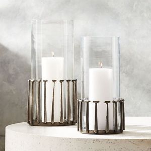 Timeless Metal And Glass <b>Hurricane</b> Candle Holder Luxury <b>Lantern</b> Design For Festive Celebration Home Interior Decoration - Product Image 2