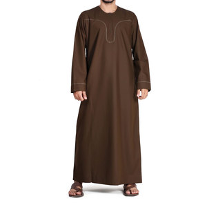 Wholesale Jubbah Islamic Clothing <b>Thobe</b> <b>for</b> Muslim <b>Men</b> Saudi Arabic Muslim Abaya Dress Long Sleeve Abaya Dress - Product Image 1