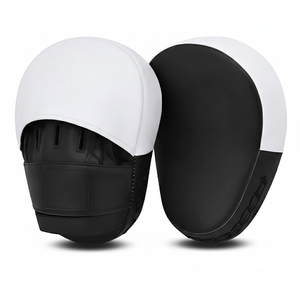 Premium Leather <b>Focus</b> <b>Pads</b> Eco-Friendly Breathable Target Mitts for Professional Kickboxing Training 2026 - Product Image 2