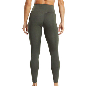 Prix de gros RTS, leggings de sport personnalisés pour la course à pied, le yoga, la gym, la remise en forme, pantalons respirants slim fit, leggings de fitness AS-YL-18 - Product Image 2