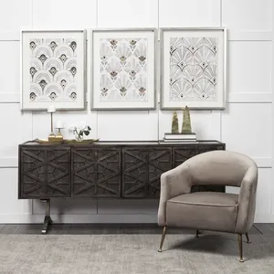 <b>Handmade</b> <b>Paper</b> Wall Sculpture Square Abstract Geometric Art Minimalist Design for Living Room Decor - Product Image 5