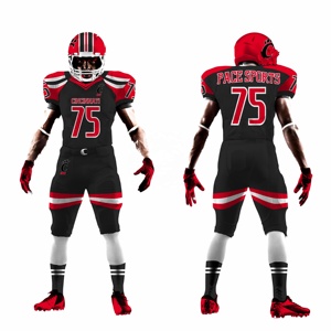 Uniformes de football américain en matière spandex à prix d'usine - Sur mesure, grande taille, respirant, séchage rapide, vêtements de sport - Product Image 2