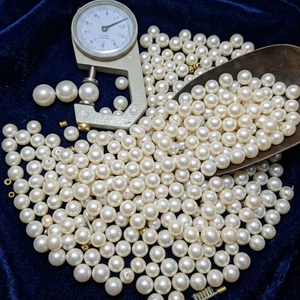 Perla blanca suelta del Mar del Sur, directamente de la granja local de Indonesia, tamaño 11 mm, perla blanca, grado AA - Product Image 1