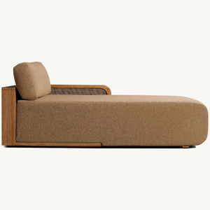 เก้าอี้อาบแดดไม้สัก ลดราคาพิเศษ ดีไซน์เรียบง่ายทันสมัย พร้อมโฟมนุ่มสบาย ทนทาน เหมาะสำหรับใช้งานกลางแจ้ง - Product Image 2