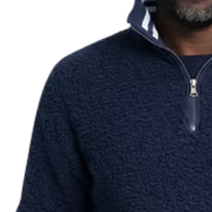 Suéter de Forro Polar Sherpa para Hombre, con Cierre de Cremallera, Bordado, Informal, Cálido, de Manga Larga, para Invierno, Uso Diario al Aire Libre - Product Image 5
