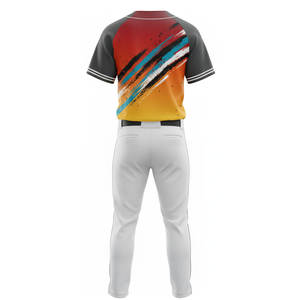 Uniformes de béisbol disponibles en todos los tamaños, personalizados con el nombre y número del equipo, en stock. - Product Image 5