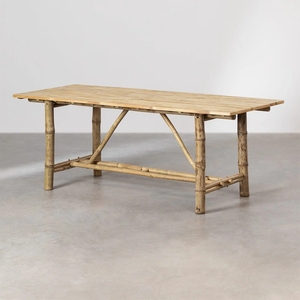 Fabricant et exportateur de tables à manger en bambou pour l'ameublement de la maison, design moderne/européen, respectueux de l'environnement - Product Image 1