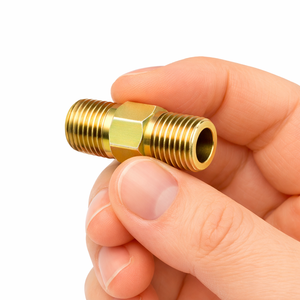 Niple Reductor de Latón Sin Plomo M x M Forjado de Alta Resistencia 1600 PSI, Resistente a Químicos, Transición Sin Costuras para Redes de Tuberías Industriales - Product Image 4