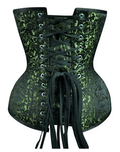 Nuevo Corsé de Satén para Mujer, Estilo Moderno, Alta Calidad y Rendimiento, Hecho a Medida, con Color en Contraste - Product Image 2