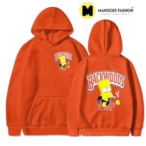 Sweat-shirts unisexes très demandés pour hommes, logo personnalisé, OEM, vente en gros, hiver, respirants, polyester/coton, teinture unie - Product Image 3