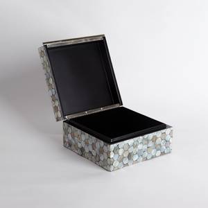 Stackable Mother Of Pearl Mosaic Jewelry <b>Box</b> Set Rectangle Storage Organizer Decorative <b>Trinket</b> Keepsake <b>Box</b> mother of pearl <b>box</b> - Product Image 4
