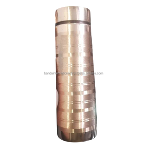 Pure <b>Copper</b> <b>Bottle</b> With Polish Finished Indian Hand Made Health Benefits <b>Copper</b> <b>Bottle</b> Metal <b>Drinking</b> Water <b>Bottle</b> - Product Image 4