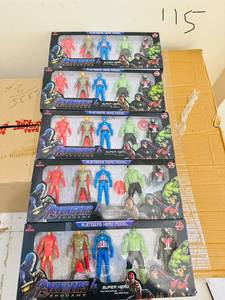 Set de 5 Figuras de Acción de PVC de Marvel 4 Endgame, Modelo de Juguete de Superhéroes para Niños Coleccionistas de 0 a 24 Meses - Product Image 1