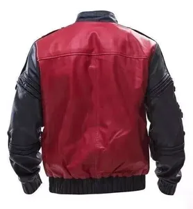 2026 New Design <b>Men</b> <b>Leather</b> <b>Jacket</b> Genuine Cowhide <b>Leather</b> <b>Jacket</b> for Custom Branding Orders - Product Image 2