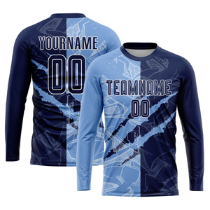 Camisetas Deportivas Transpirables de Poliéster con Estampado por Transferencia de Calor, Logotipo Personalizado, Nombre del Equipo, Número del Jugador, Uniforme de Fútbol, Uniforme del Club - Product Image 2