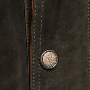 Chaqueta de Cuero Genuino Estilo Bomber, Ajustada, a la Moda, para Adultos, para la Temporada de Invierno - Product Image 5