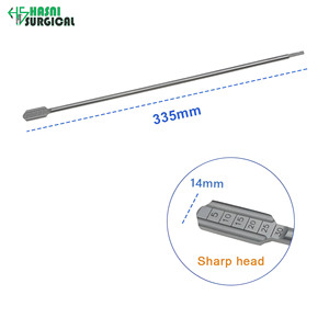 Professional Stainless Steel Intervertebral Vertebra <b>Reamer</b> Lamina Bone File Blade 12-mm <b>Reamer</b> Sharp Blade Orthopedic - Product Image 2