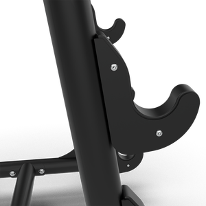 QLI QBSR92 Durable Metal Gym Barbell Storage Rack Multi-Tier <b>Bar</b> Holder for Safe Organized Storage of Straight and <b>Curl</b> <b>Bars</b> - Product Image 5