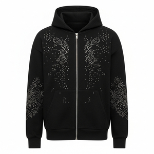 Chándal de hombre con pedrería, diseño más demandado, precio económico, antiarrugas, totalmente personalizado, con el último material. - Product Image 2