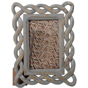 Cadre photo moderne en bois massif, design minimaliste, pour affichage sur table ou bureau, pour une décoration contemporaine - Product Image 2