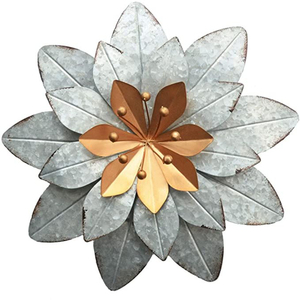 Superbe Décoration Murale Artistique en Fer Forgé, Finition Couleur Personnalisée, Forme Personnalisée, Décoration Murale pour Salon - Product Image 1