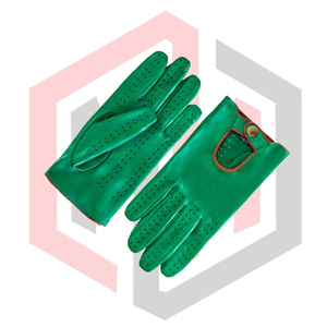 Guantes de seguridad para conductor de cuero dividido premium para hombre, OEM ODM, venta al por mayor, personalizados, transpirables, antideslizantes, anticorte - Product Image 4