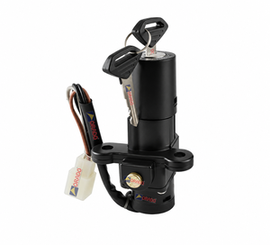 Interruptor de encendido con bloqueo de 4 cables para Bajaj Discover 135cc y Pulsar 200cc, calidad de exportación para repuestos de motocicletas en India, Orado. - Product Image 1