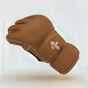 Guantes de Boxeo para Hombre de Cuero PU de Calidad Personalizada con Cierre Personalizado en la Muñeca, Medios Dedos/Sin Dedos, Ligeros - Product Image 5