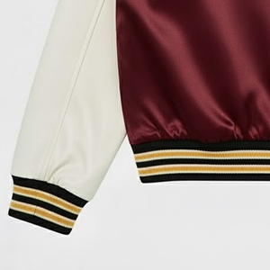 Chaqueta Varsity de Moda Urbana para Hombre, Personalizable, de Satén, para Invierno, Producto Más Vendido - Product Image 6