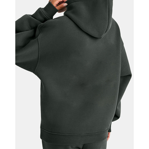 Oversized Solid Color Two Pieces Custom Fashion <b>Hoodies</b> and Sport Pant Activewear <b>Workout</b> Gym Fitness Clothing Women Tracksuit - Product Image 4