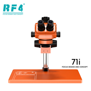 Microscope optique trinoculaire haute précision RF4 New I17 pour la réparation de téléphones, l'inspection de circuits imprimés, la <span class=keywords><strong>micro</strong></span>-soudure et l'analyse en laboratoire - Product Image 6