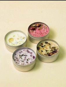 Dried Flower Crystal Aromatherapy Candle Customizable Soy Wax Handmade <b>Decorative</b> Gift for <b>Valentine</b>’s Day Thanksgiving Holiday - Product Image 3