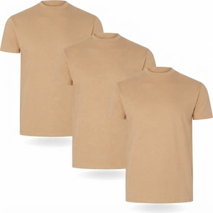 T-shirts décontractés pour hommes de qualité supérieure, multicolores, avec logo frontal, en tricot teint, pour la gym, séchage rapide, respirants - Product Image 1