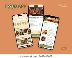Aplicación móvil de entrega de comida: Pida comida en línea con seguimiento de pedidos en tiempo real, pagos seguros, listas de restaurantes y entrega rápida. - Product Image 3