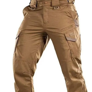 Pantalon tactique à faible MOQ, salopette multi-poches résistante à l'usure, pantalon cargo tactique en nylon vert pour hommes - Product Image 1