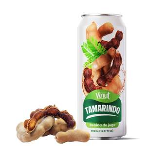 Puré de Jugo de Tamarindo 500ml en Lata de Aluminio, Venta al por Mayor, Marca Privada, Muestra Gratis, Exprimido de Fruta Real, NFC - Product Image 1