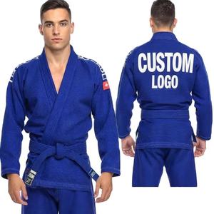 Vente en gros de kimonos légers en coton 100% pour le Jiu-Jitsu brésilien, uniformes confortables pour le MMA, le judo et le karaté, meilleur prix - Product Image 2