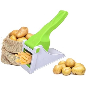 Cortador de verduras profesional, herramienta Manual para patatas, cortador de alimentos, cortador de patatas fritas de Metal, cortador de patatas fritas, cortador de patatas de plástico - Product Image 1