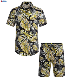 Colección de Verano, Ropa de Playa Personalizada, Trajes de Hombre para Vacaciones en la Playa, Conjuntos Casuales para Hombre, Cómodos y Transpirables - Product Image 6