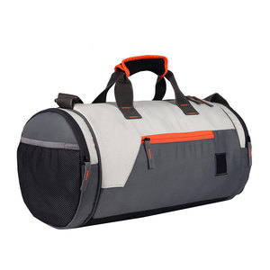 Custom Nylon Sports Gym Duffle Bag Shoe Compartment | Waterproof 30-40L Travel Fitness Bag | OEM ODM Private Label Wholesale - Product Image 2