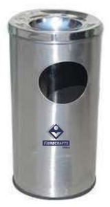 Cubo de Basura Cilíndrico de Acero Inoxidable 2026, Diseño Minimalista para Interiores del Hogar - Product Image 2