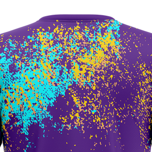 T-shirt décontracté uni en coton/polyester coupe classique pour homme, idéal pour la sublimation personnalisée, vente en gros - Product Image 4