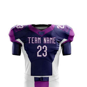 Maillot de football américain respirant grande taille imprimé en 3D, nouveau design, meilleure qualité, 100 % polyester, personnalisable, le plus vendu - Product Image 4